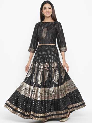Kurta lehenga set myntra clearance