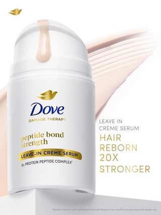 Dove Peptide Bond Strength Leave In Creme Serum - 52 ml