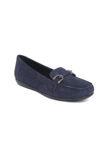 a4bf6d0d 11de 466b bd1e b537c04b09691560767466350 Geox Women Navy Blue Loafers 9411560767465326 1