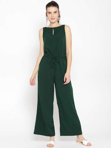 cottinfab solid women's jumpsuit