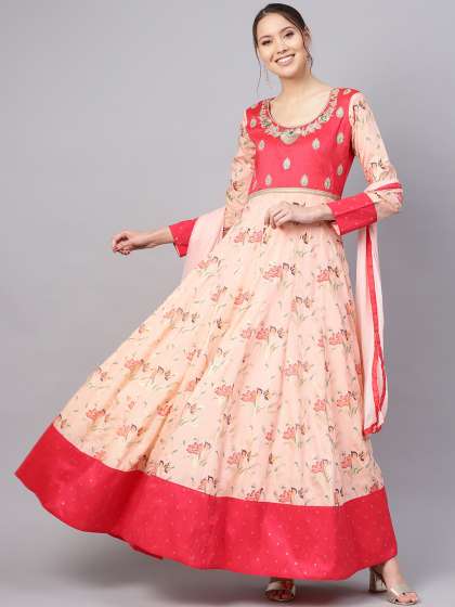 myntra party wear anarkali suits