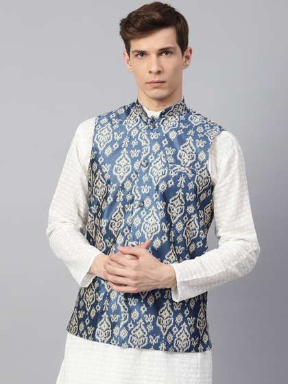SOJANYA Men Printed Nehru Jacket