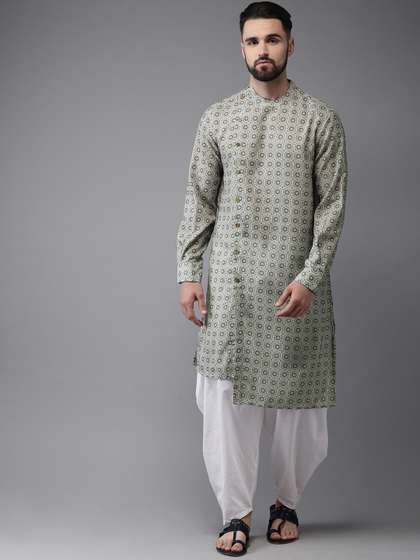 Anouk Printed Fusion Straight Kurta