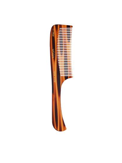 VEGA Tortoise Shell Thick Grooming Handmade Hair Comb HMC-73