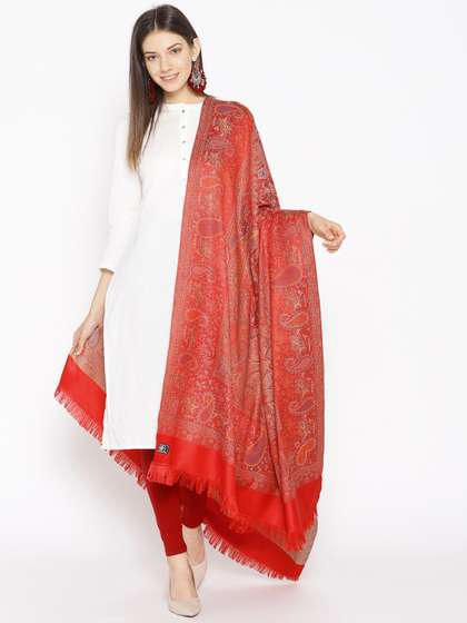 WEAVERS VILLA Women Woven Design Shawl