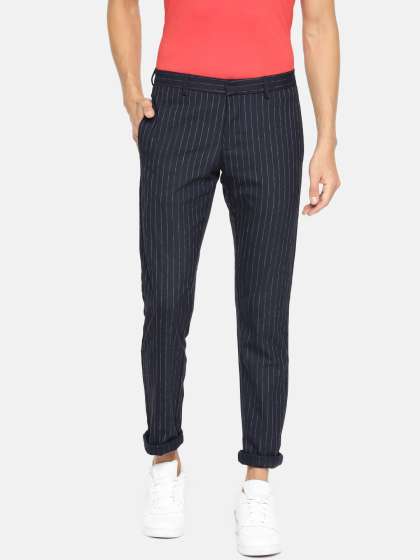 allen solly striped pants