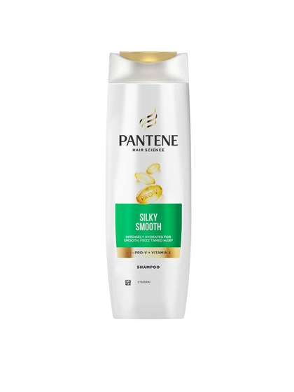 Pantene Hair Science
                    Silky Smooth Shampoo with Pro-Vitamins &Vitamin
                    E - 340ml