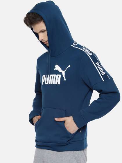 puma sweatshirts myntra