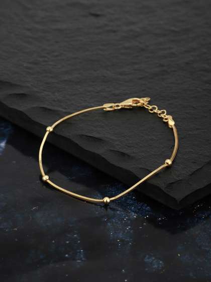 Carlton London 18k
                        Gold Plated Wrapround Bracelet