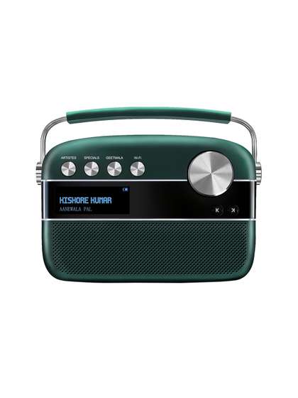 Saregama
                                Carvaan 2.0 Hindi Music Player 5000
                                Pre-loaded songs with Podcast - Emerald
                                Green