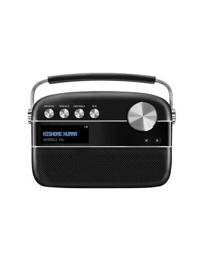 Saregama Carvaan 2.0
                        Hindi-Music Player 5000 Pre-loaded songs with
                        Podcast -Classic Black