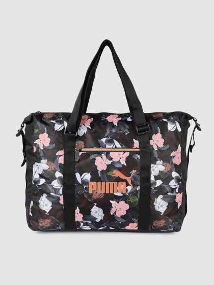 puma gym bag black and red price