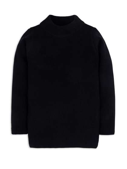 RVK Kids Black Solid
                    Pullover Sweater