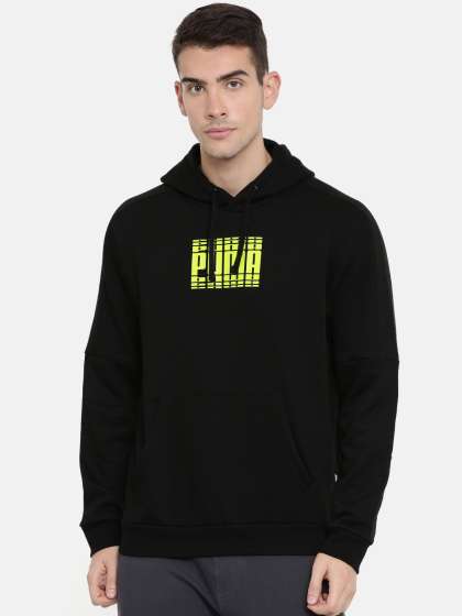 puma sweatshirts myntra