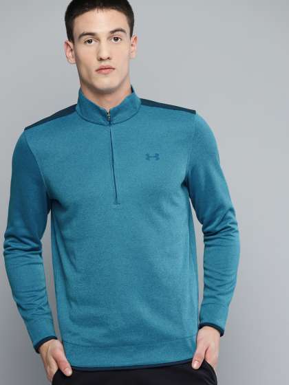 under armour women's unstoppable double knit mock neck long sleeve shirt