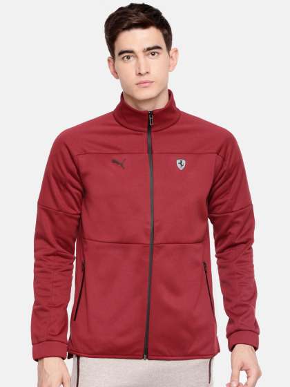 puma ferrari jacket myntra