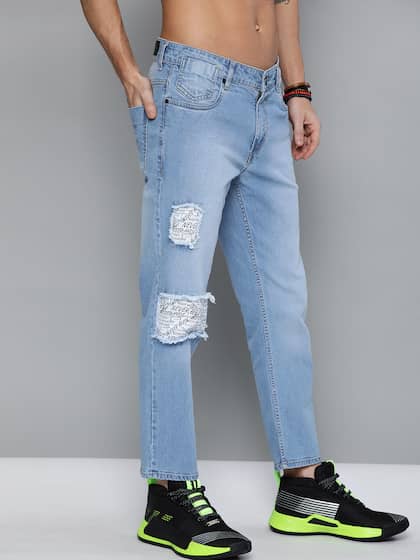 Mark Men/'s Jeans Straight Original Fit Dark Blue Shade