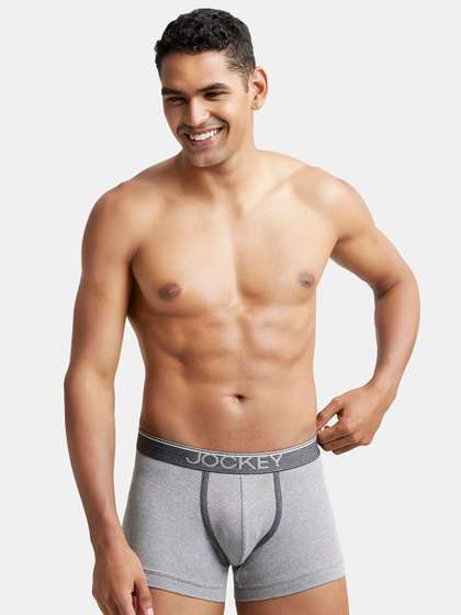 Jockey Combed Cotton
                        Rib Trunk with Ultrasoft Waistband-8015