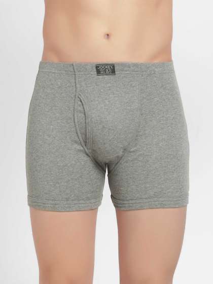 Jockey Combed Cotton
                        Rib Boxer Brief with Ultrasoft and Durable
                        Waistband-8008
