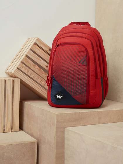 Wildcraft Unisex
                          Red Colossal Graphic Backpack
