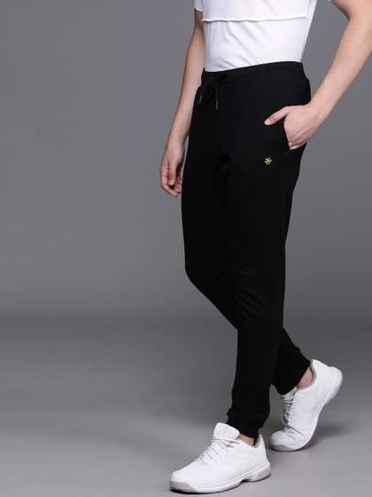WROGN Black Solid
                          Slim Fit Joggers