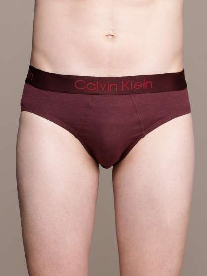 calvin klein burgundy underwear