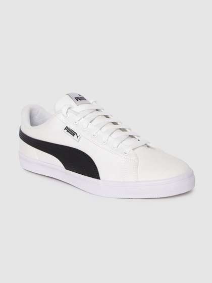 white colour puma shoes