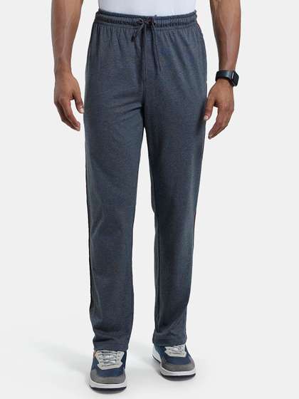 Jockey Super Combed
                        Cotton Rich Solid Trackpant with Side Pockets -
                        9500