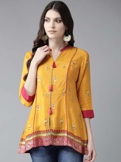 BUY ANY 3 ITEMS GET 50/% OFF WOMEN/'S PRINTED TIE NECK BLOUSE By A NEW DAY; XXL!