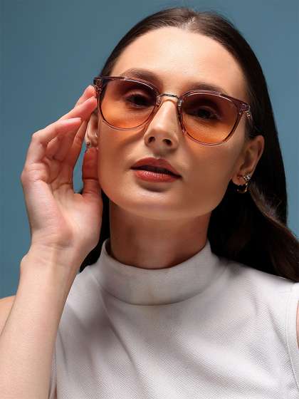 Voyage Unisex UV
                        Protected Cateye Sunglasses B6101MG3174