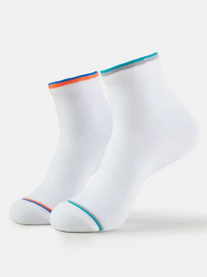 Jockey Pack Of 2 Compact
                    Cotton Stretch Ankle Length Socks With StayFresh
                    Treatment-7051