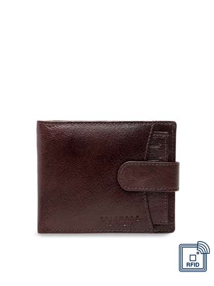 Teakwood Leathers Men
                      Brown Leather Money Clip