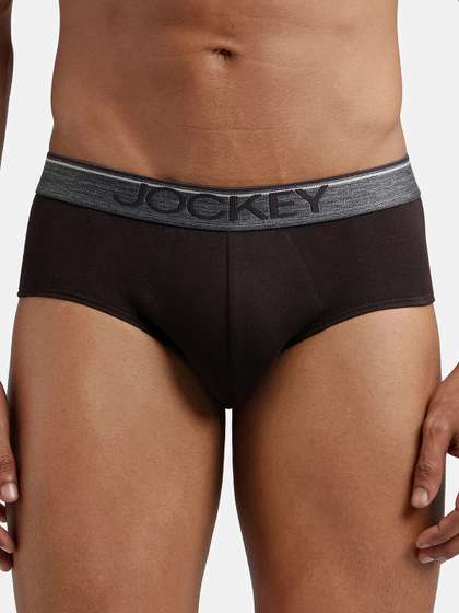 Jockey Combed Cotton
                        Brief with Ultrasoft Waistband-8037