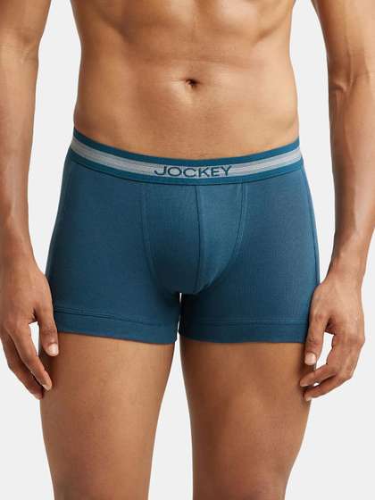 Jockey Combed Cotton
                      Rib Trunk with StayFresh Treatment-1015