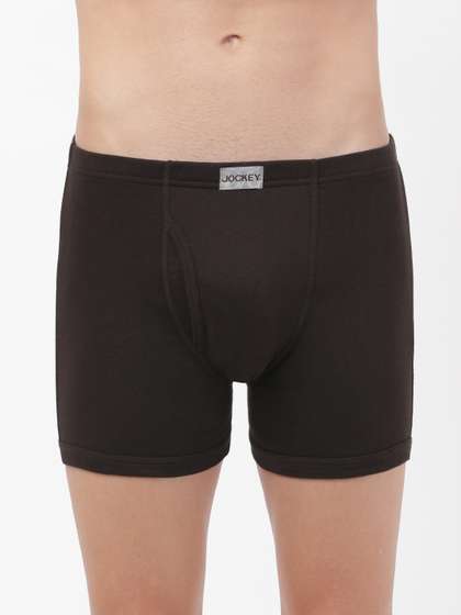Jockey Combed
                          Cotton Rib Boxer Brief with Ultrasoft and
                          Durable Waistband-8008