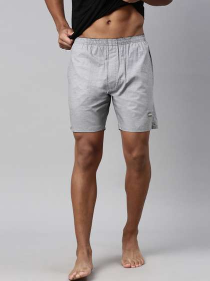 Levis Men Solid Cotton
                      Woven Soft Boxer Shorts with Side Pocket