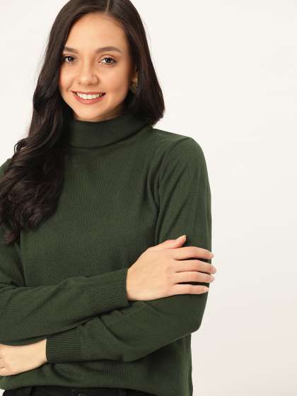 Price History of DressBerry Women Solid Pullover Sweater from Myntra 111 10662375