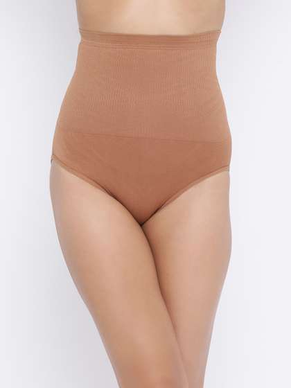 Clovia Women Beige
                        Solid Tummy Shaper SW0009A24