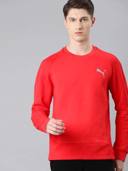 Price History of Puma EVOSTRIPE Crew Sweatshirt from Myntra 111 8532393