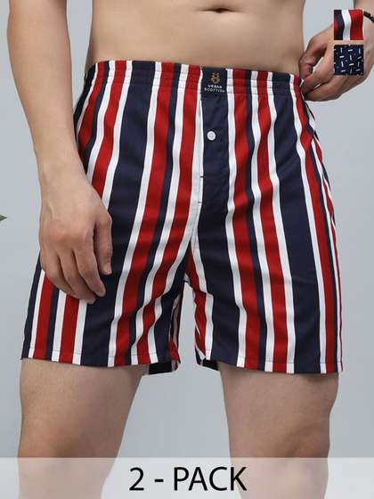 URBAN SCOTTISH Men
                        Pack of 2 Pure Cotton Boxers