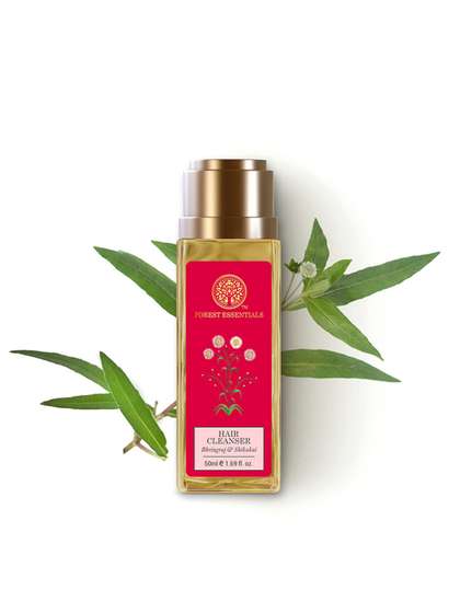 Forest Essentials Hair
                      Cleanser Bhringraj & Shikakai Shampoo for Hair
                      Fall & Dandruff 50ml