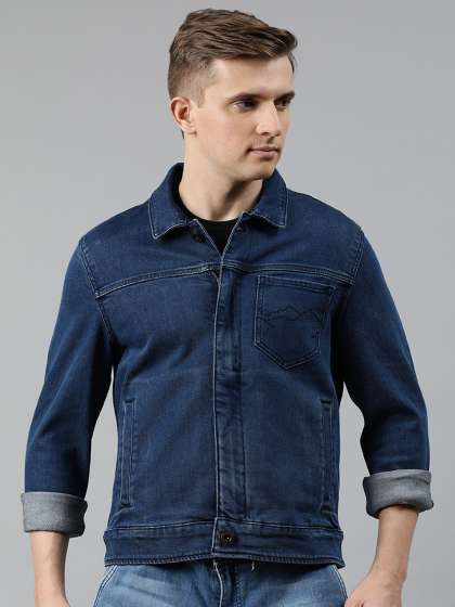 Louis philippe jeans jacket deals