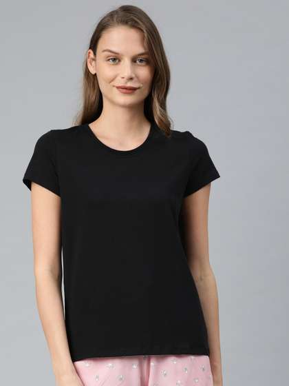 Van Heusen Women
                        Crew Neck Short Sleeve Lounge T-Shirt