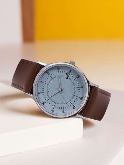 WROGN Men Leather Straps
                    Analogue Watch WRG00042C