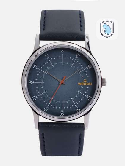 WROGN Men Navy Blue
                    Analogue Watch WRG00042D