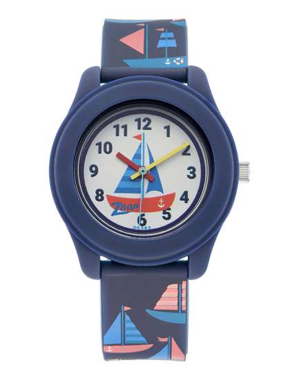 Zoop Quartz Analog With
                    White Dial Watch For Kids - Nt26019pp01w