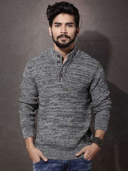 Roadster Grey
                        Melange Sweater