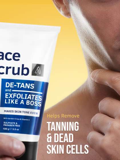 Ustraa De-tan Face Scrub 100g
