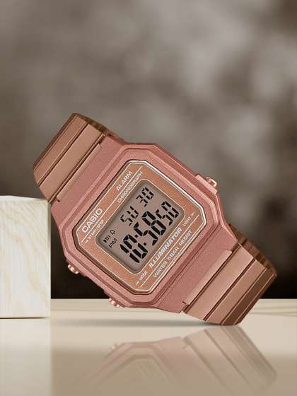 Price History of CASIO Vintage B650WC 5ADF Rose Gold Digital Dial Rose Gold Stainless Steel Band D200