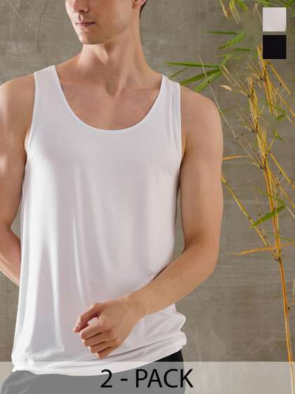 DAMENSCH Men Pack of
                        2 Bamboo Vest